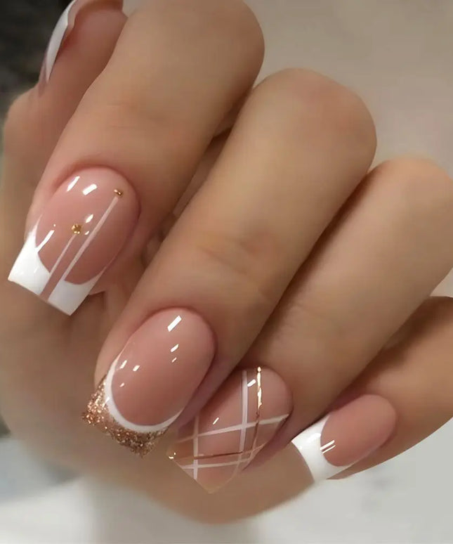 KissICON KissIcon 24Pcs Square False Nails Full Cover -