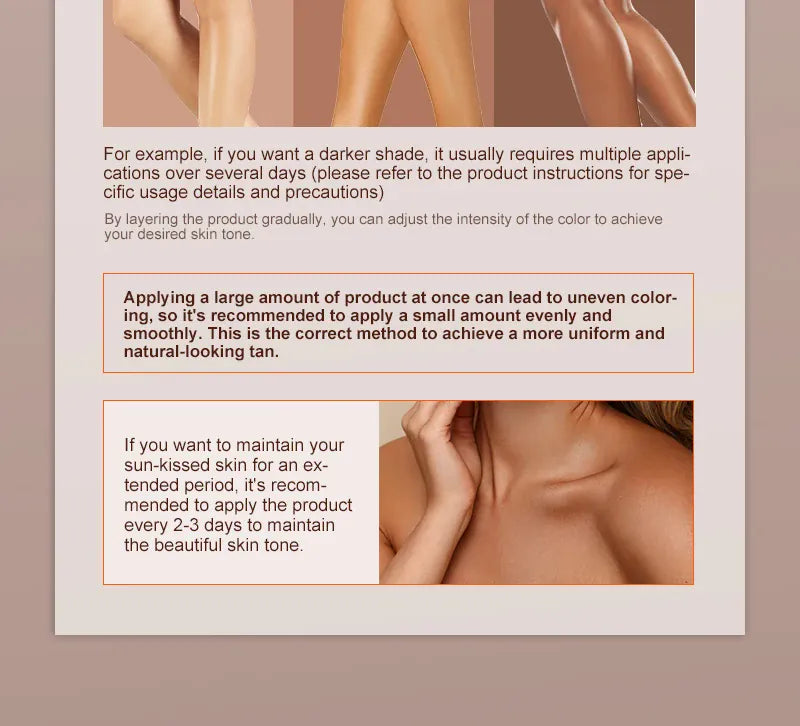 KissICON KissIcon 3 In 1 Tan Oil Self Tanner