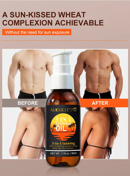 KissICON KissIcon 3 In 1 Tan Oil Self Tanner