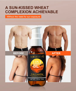 KissICON KissIcon 3 In 1 Tan Oil Self Tanner