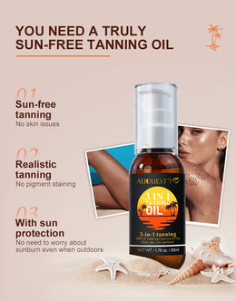 KissICON KissIcon 3 In 1 Tan Oil Self Tanner