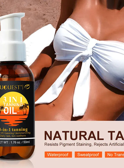 KissICON KissIcon 3 In 1 Tan Oil Self Tanner