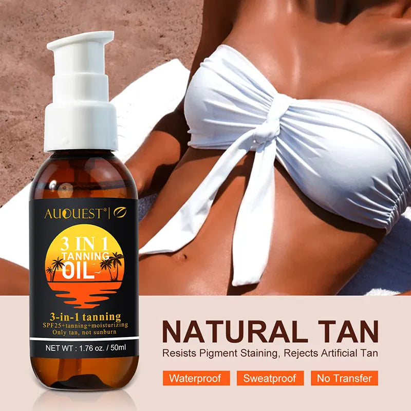 KissICON KissIcon 3 In 1 Tan Oil Self Tanner