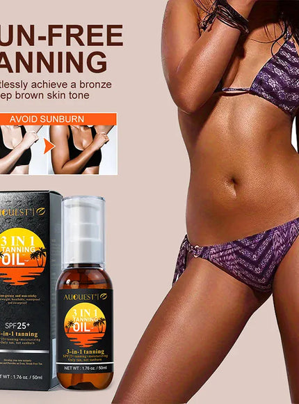 KissICON KissIcon 3 In 1 Tan Oil Self Tanner