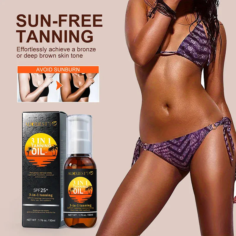 KissICON KissIcon 3 In 1 Tan Oil Self Tanner