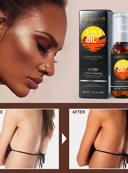 KissICON KissIcon 3 In 1 Tan Oil Self Tanner