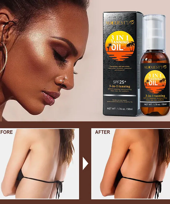 KissICON KissIcon 3 In 1 Tan Oil Self Tanner