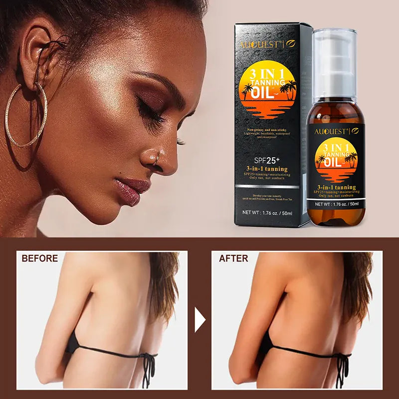 KissICON KissIcon 3 In 1 Tan Oil Self Tanner