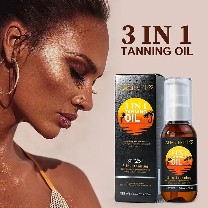 KissIcon 3 In 1 Tan Oil Self Tanner