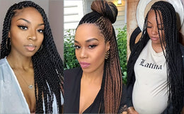 KissICON [KissIcon] 3 Pack Twist Crochet Braids 18 -