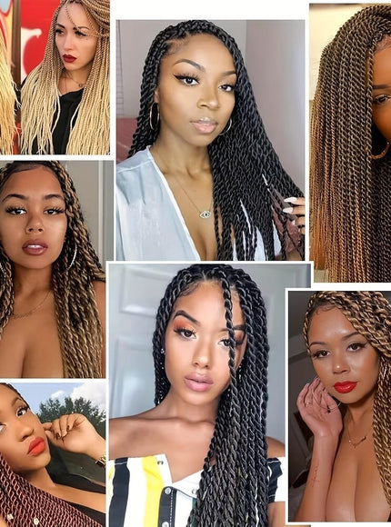 KissICON [KissIcon] 3 Pack Twist Crochet Braids 18 -