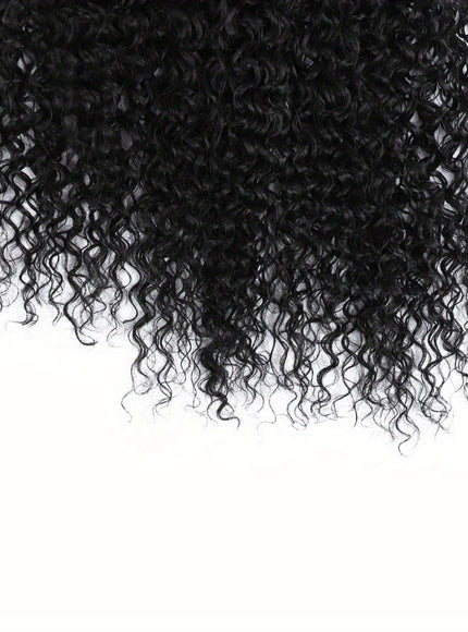 KissICON KissIcon 3 Packs Afro Curly Extensions Closure -