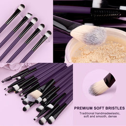 KissICON KissIcon 34Pcs Makeup Brush Set - Soft Synthetic