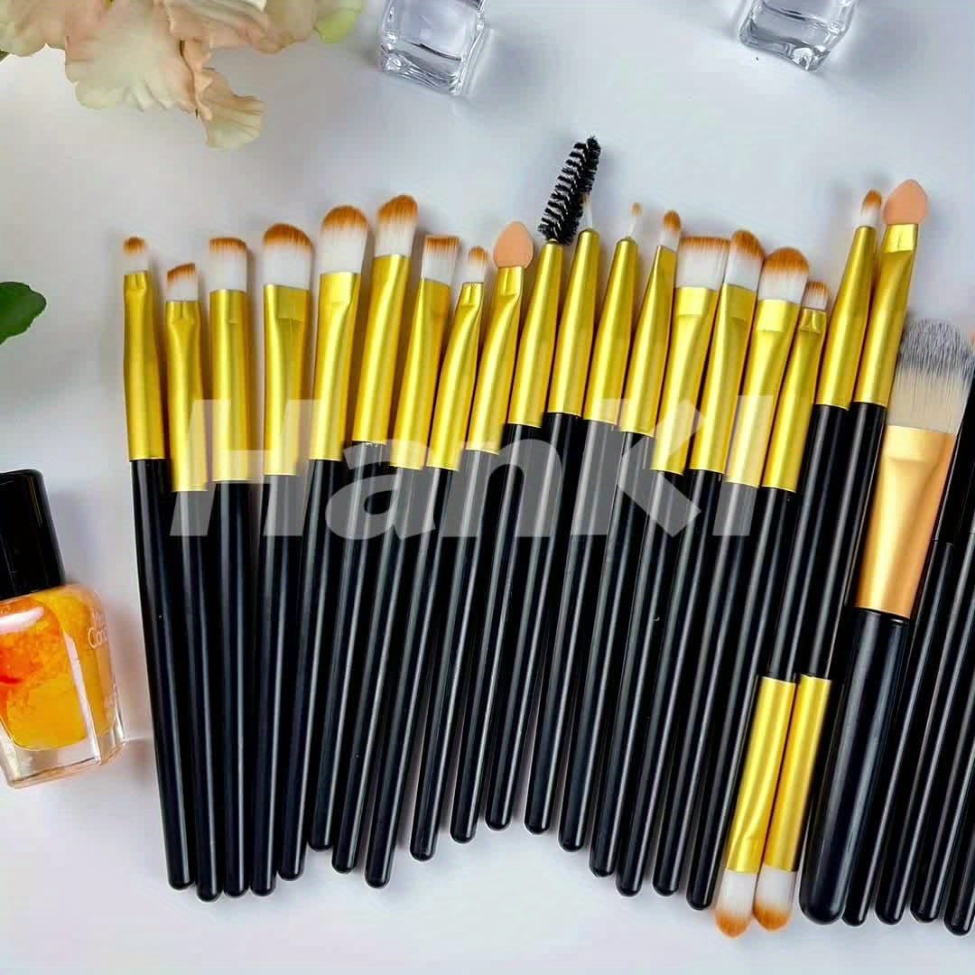 KissICON KissIcon 34Pcs Makeup Brush Set - Soft Synthetic