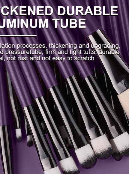 KissICON KissIcon 34Pcs Makeup Brush Set - Soft Synthetic