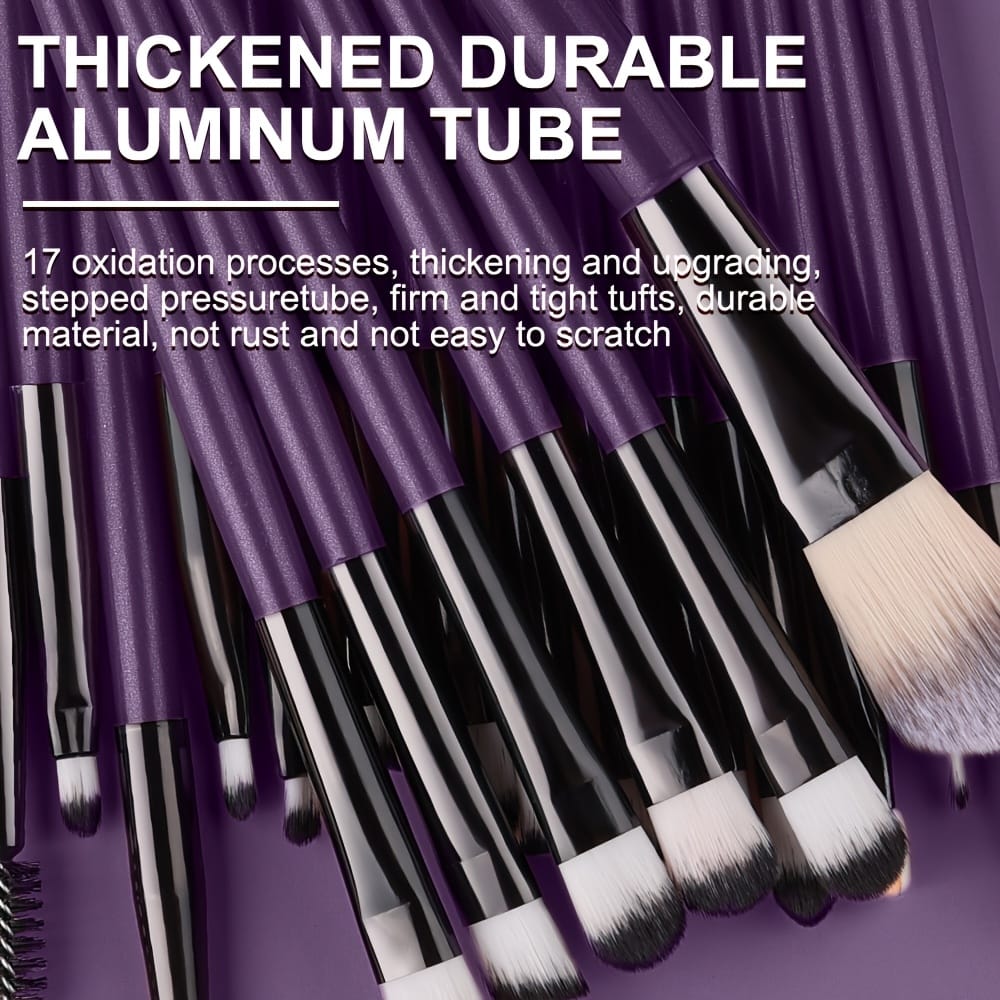 KissICON KissIcon 34Pcs Makeup Brush Set - Soft Synthetic