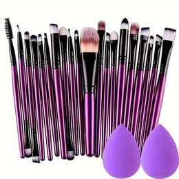 KissICON KissIcon 34Pcs Makeup Brush Set - Soft Synthetic