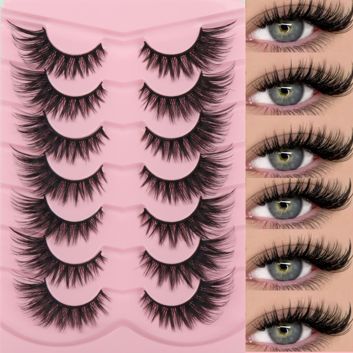 KissICON KissIcon 3D Plush Volume Lashes - Beginner Friendly