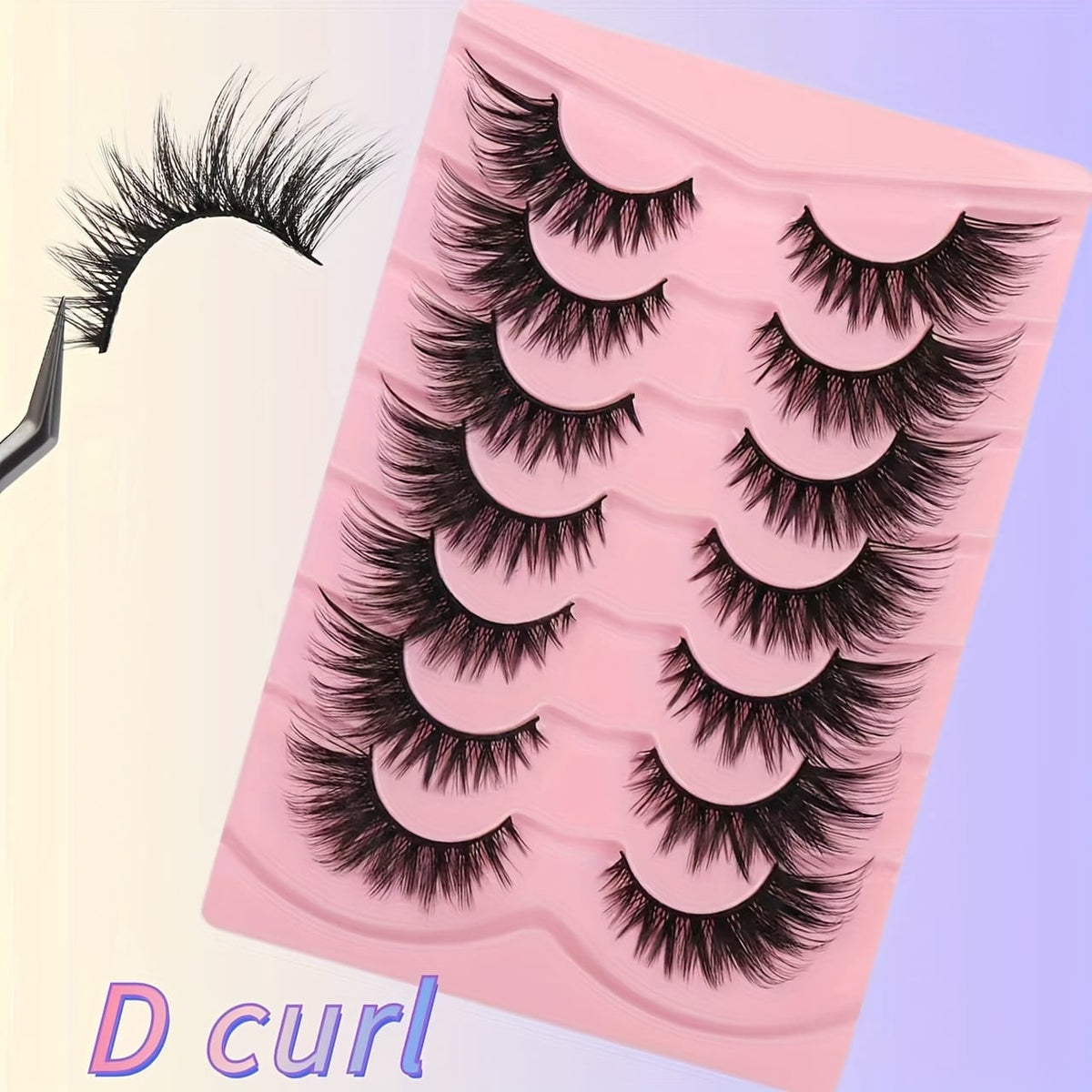 KissICON KissIcon 3D Plush Volume Lashes - Beginner Friendly