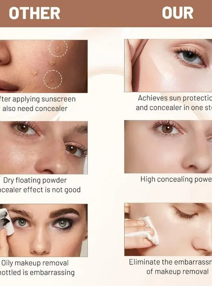 KissICON KissIcon 4 In 1 Foundation Concealer SPF 50
