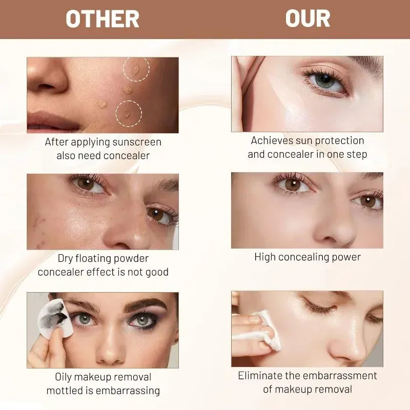 KissICON KissIcon 4 In 1 Foundation Concealer SPF 50
