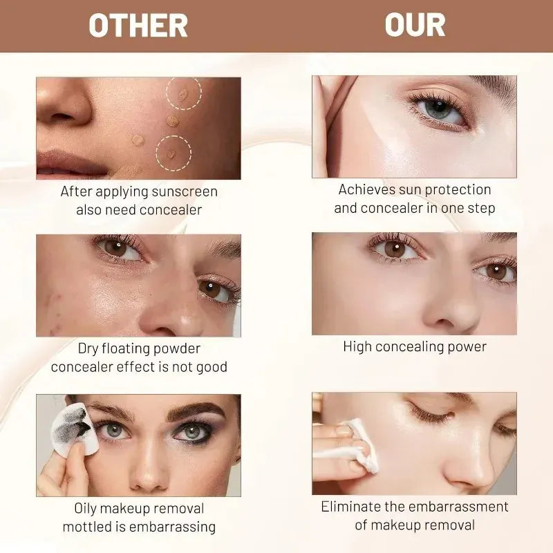 KissICON KissIcon 4 In 1 Foundation Concealer SPF 50