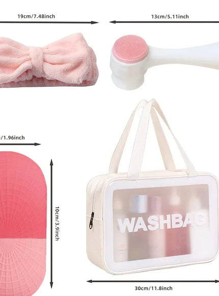KissICON KissIcon 4-Piece Skin Care Gift Set Ice Roller