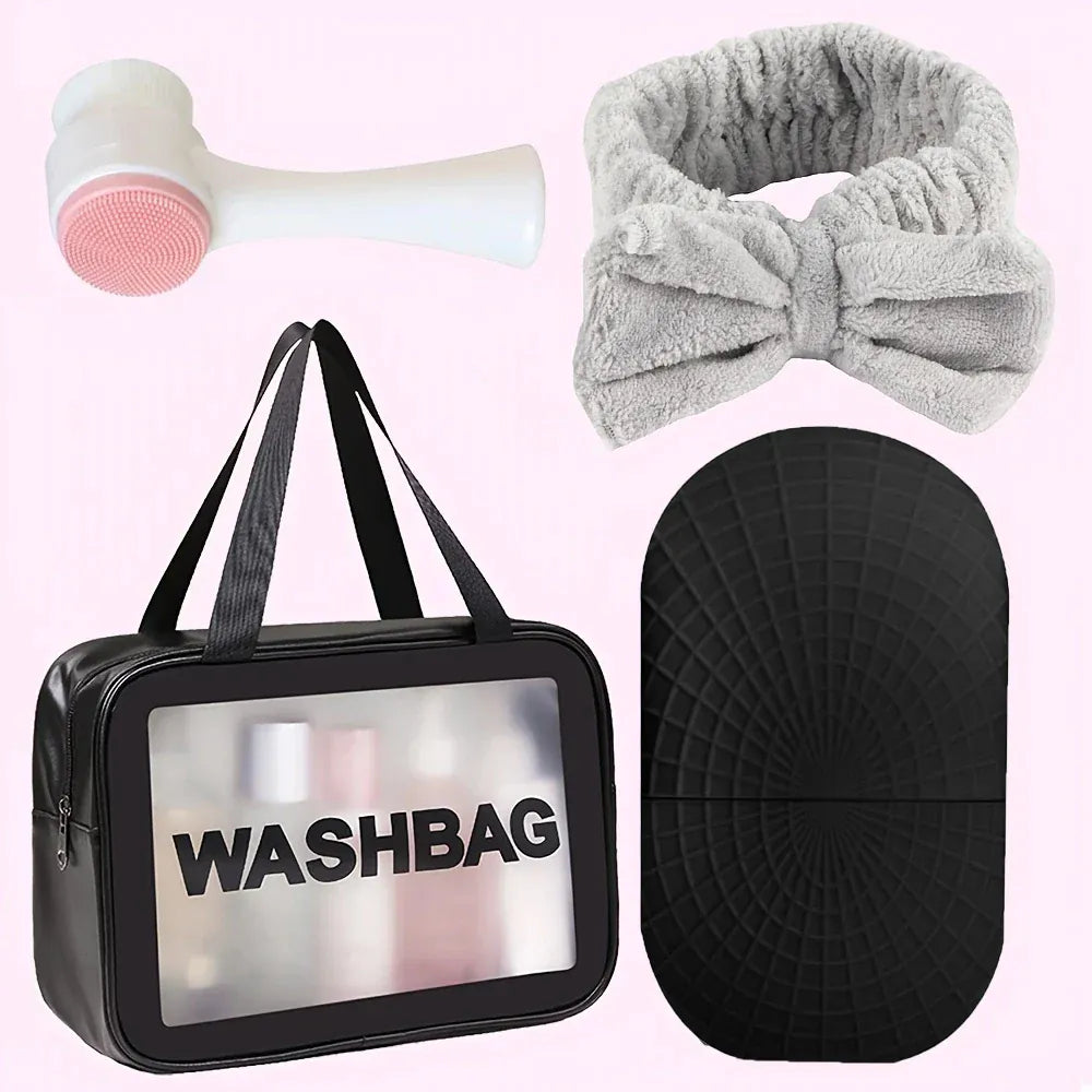 KissICON KissIcon 4-Piece Skin Care Gift Set Ice Roller