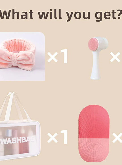 KissICON KissIcon 4-Piece Skin Care Gift Set Ice Roller