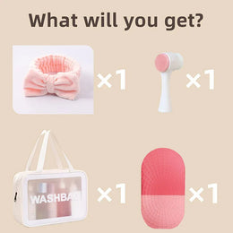 KissICON KissIcon 4-Piece Skin Care Gift Set Ice Roller
