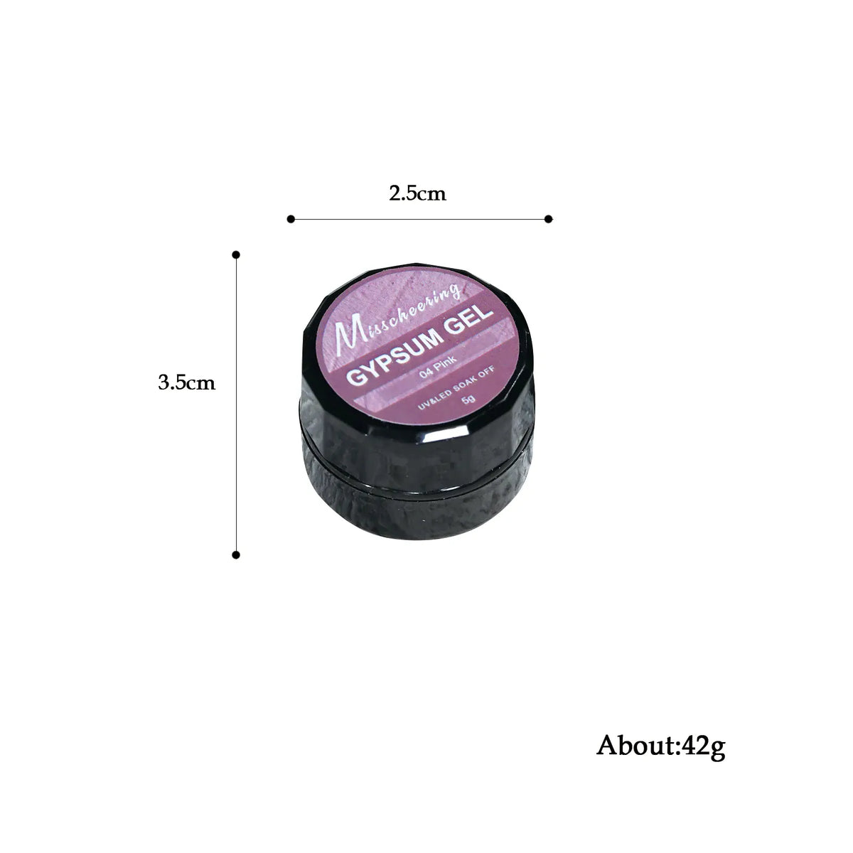KissICON KissIcon 6 Color Acrylic Carving Gel Nail Polish