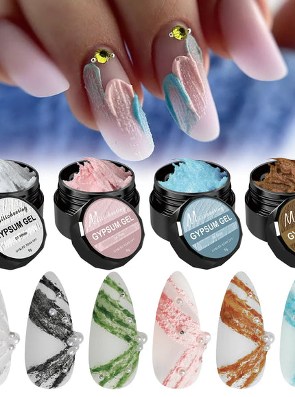 KissICON KissIcon 6 Color Acrylic Carving Gel Nail Polish