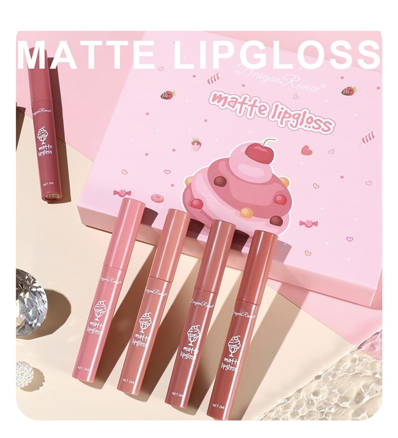KissICON KissIcon 6 Pcs Lip Glaze Lipstick Set -