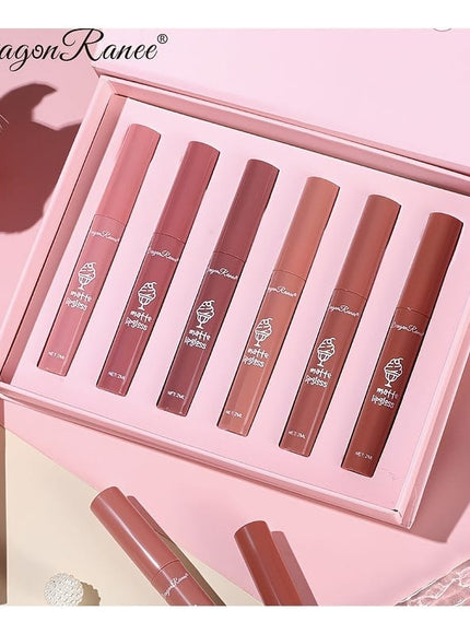 KissICON KissIcon 6 Pcs Lip Glaze Lipstick Set -