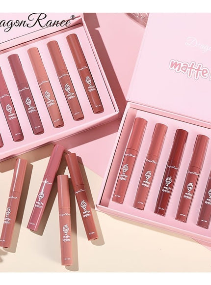 KissICON KissIcon 6 Pcs Lip Glaze Lipstick Set -