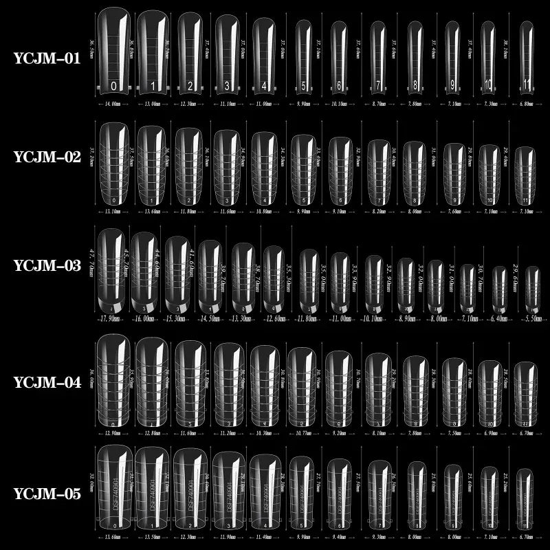 KissICON KissIcon 60Pcs False Nail Tips Acrylic Gel -