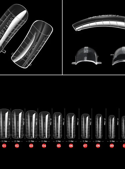 KissICON KissIcon 60Pcs False Nail Tips Acrylic Gel -