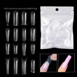 KissICON KissIcon 60Pcs False Nail Tips Acrylic Gel -