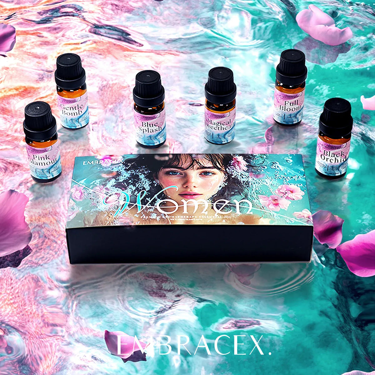 KissICON [KissIcon] 6PC 10ML Women Oils Gift Set -