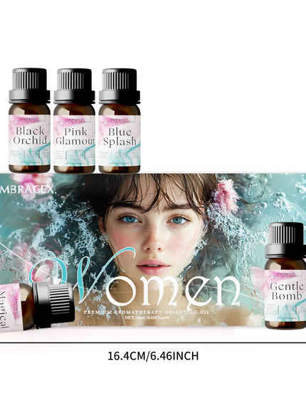 KissICON [KissIcon] 6PC 10ML Women Oils Gift Set -