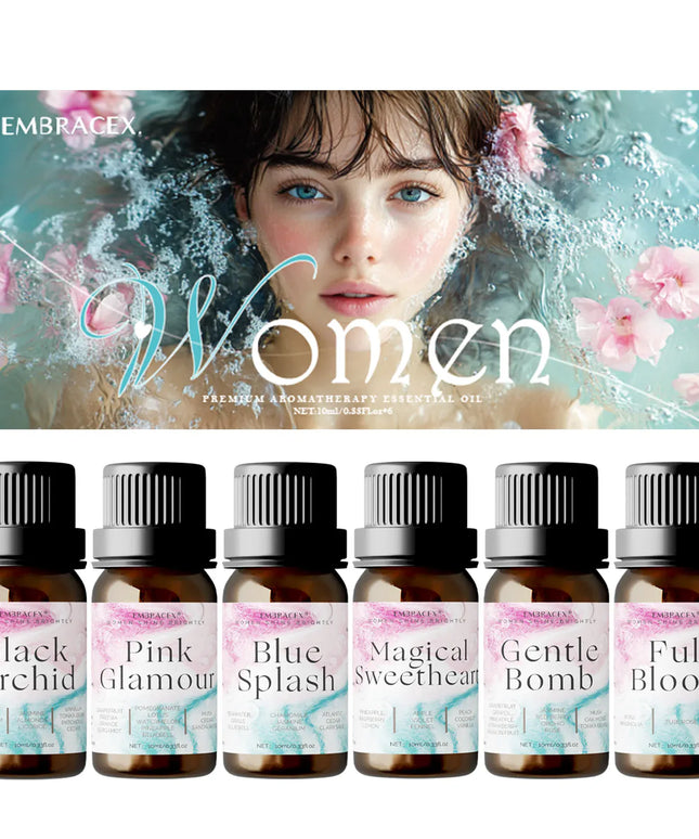 KissICON [KissIcon] 6PC 10ML Women Oils Gift Set -
