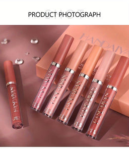 KissICON KissIcon 6pcs Lipstick Set - Smudge Proof Satin
