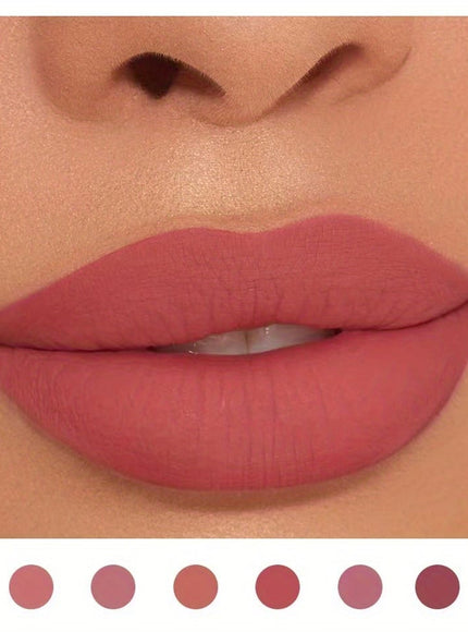 KissICON KissIcon 6pcs Lipstick Set - Smudge Proof Satin