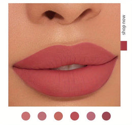 KissICON KissIcon 6pcs Lipstick Set - Smudge Proof Satin