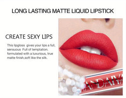KissICON KissIcon 6pcs Lipstick Set - Smudge Proof Satin