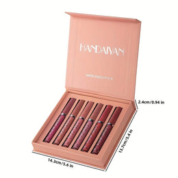 KissICON KissIcon 6pcs Lipstick Set - Smudge Proof Satin