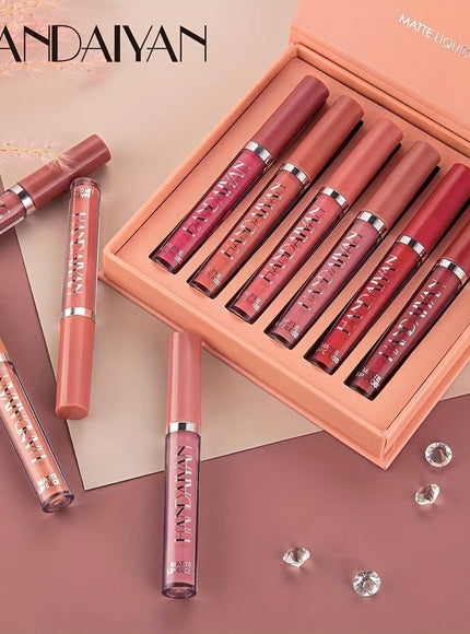 KissICON KissIcon 6pcs Lipstick Set - Smudge Proof Satin