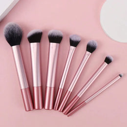 KissICON KissIcon 7 Piece Makeup Brush Set - Travel