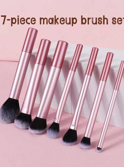 KissICON KissIcon 7 Piece Makeup Brush Set - Travel
