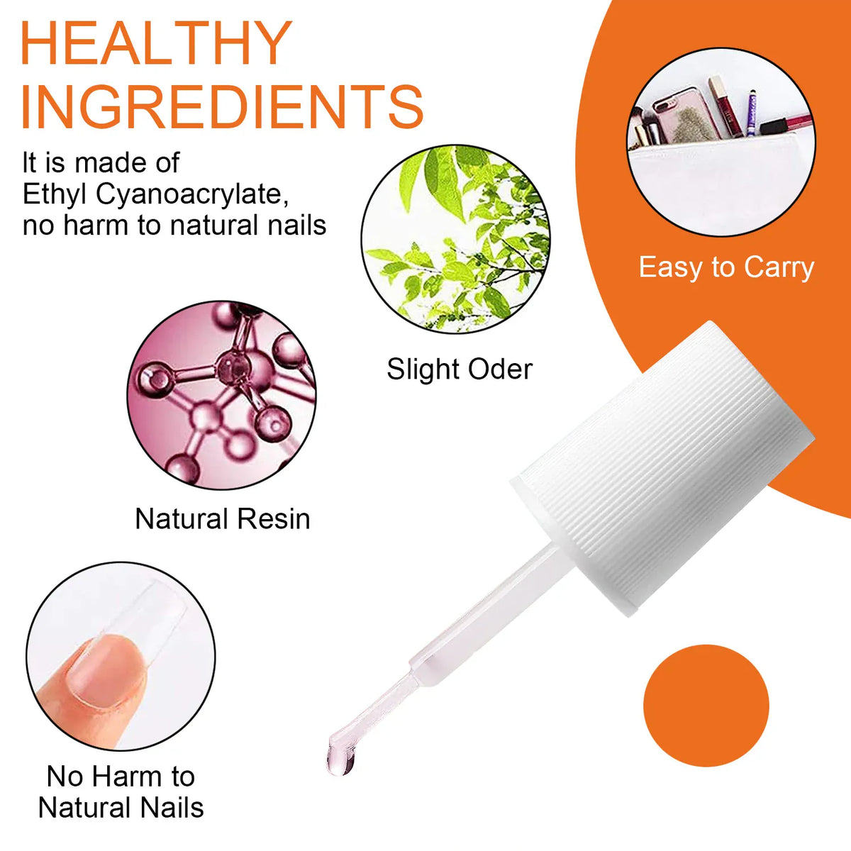 KissICON KissIcon 7g Nail Glue For False Nails -